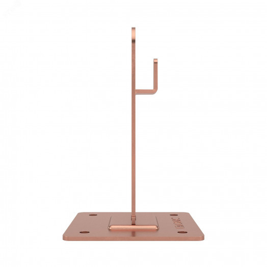 Держатель для плоской кровли металлический 150мм медь