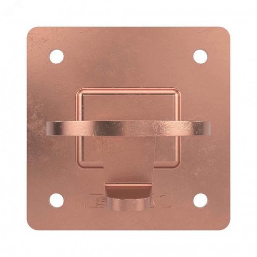 Держатель для плоской кровли металлический 150мм медь