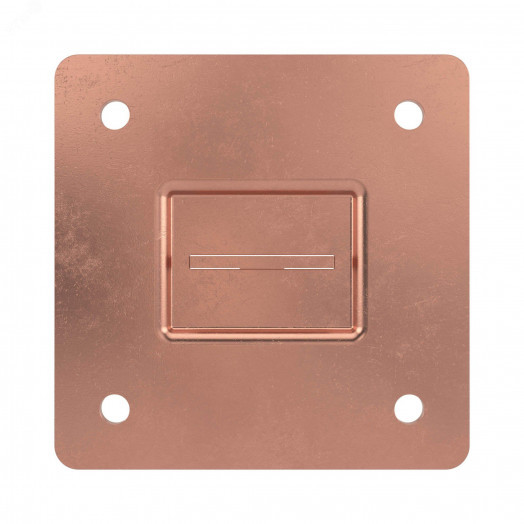 Держатель для плоской кровли металлический 150мм медь