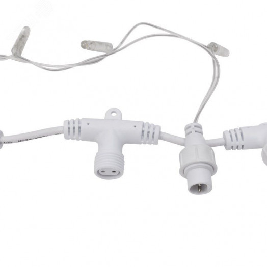 Гирлянда светодиодная Дождь 2х6 м, эффект мерцания, прозрачный провод, 230 В, диоды тёплый белый, 768 LED (партия 2020 - 768 LED)