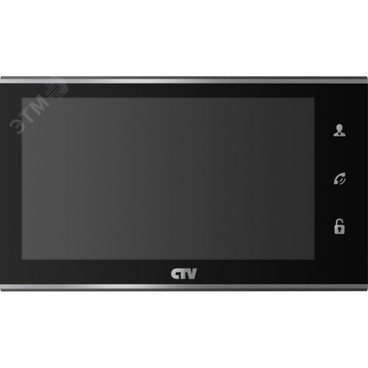 Монитор домофона цветной, стеклянная сенсорная панель управления ''Easy Buttons''