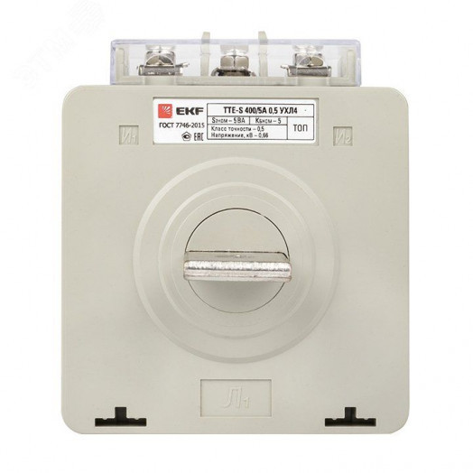 Трансформатор тока ТТЕ-A-400/5А с клеммой напряжения класс точности 0,5 PROxima