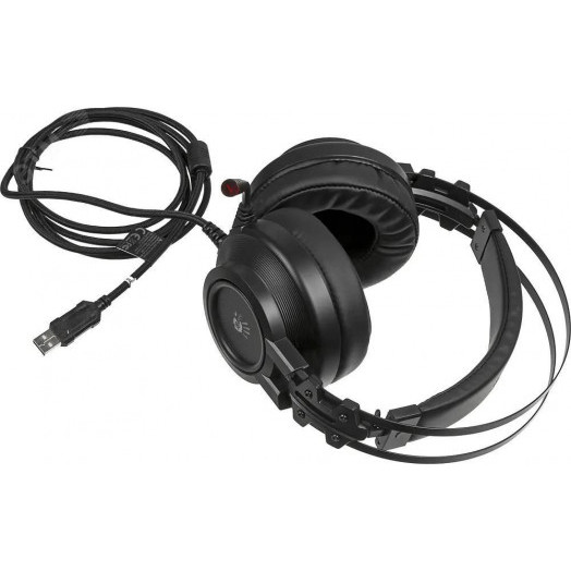 Гарнитура мониторная Bloody G525, кабель 2м, черный