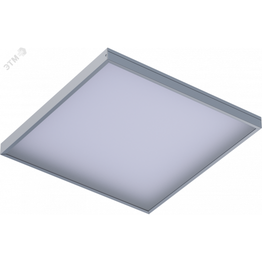 Светильник светодиодный ДВО-09-О-40-4К-IP40-Грильято CRI90