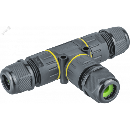 Коннектор NTB-T02-3P-IP68 T-образный 3PIN