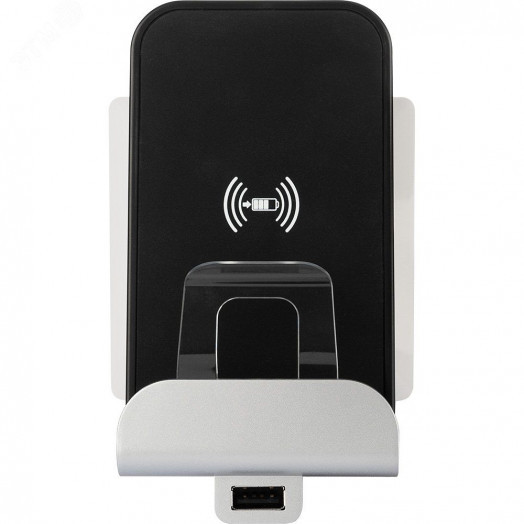 Valena Life.Беспроводное зарядное устройство Qi 1А с дополнительным разьемом USB A 5В 2,4А.