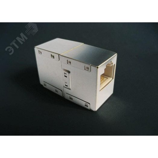 Муфта соединительная 2хRJ 45. FTP