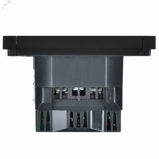 FORTE&PIANO Розетка 1-местная с заземлением с защитными шторками винтовое крепление 16А USB A+A 3,1А FP145 черный IEK