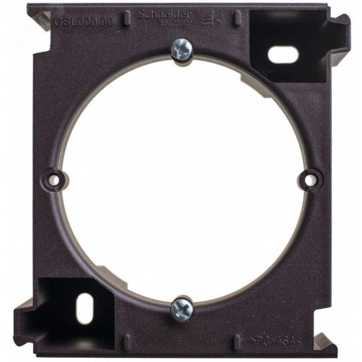 GLOSSA Расширение коробки наружного монтажа шоколад