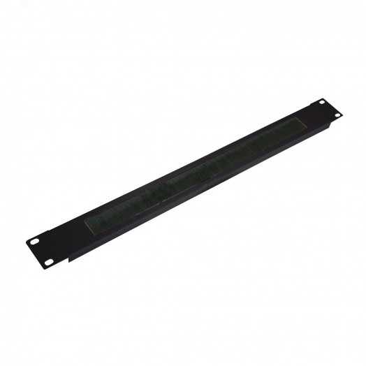 Огранизатор щеточный , крепление 19 1U, черный RAL 9005