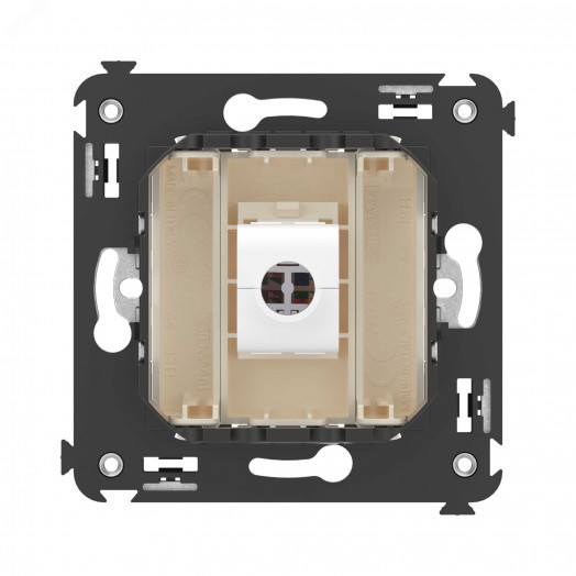 Avanti Компьютерная розетка RJ-45 без шторки в    стену кат.5е одинарная Ванильная дымка