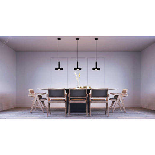 Светильник SP-ERIC-R250-8W Warm3000 (WH, 120 deg, 230V) (IP20 металл, 3 года)