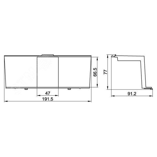 Суппорт для автоматических выключателей