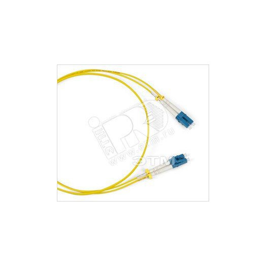 Патч-корд волоконно-оптический (шнур) SM 9/125 (G657) LC/UPC-LC/UPC duple* LSZH 5м