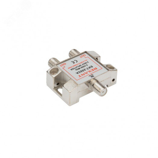 Делитель спутниковый F-типа на 2 TV, 5-2500 МГц, REXANT