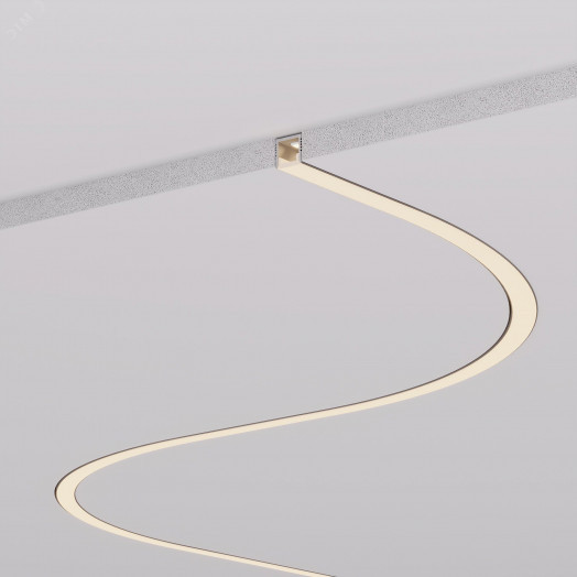 Профиль FANTOM-BENT-W12-SIDE-2000 ANOD (Arlight, Алюминий)