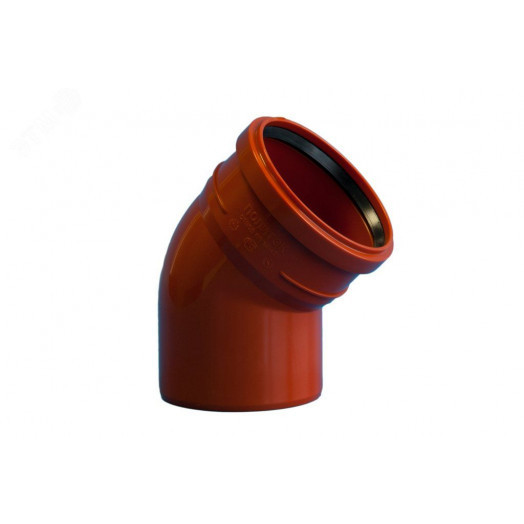 Отвод для наружной канализации 45 град. 200