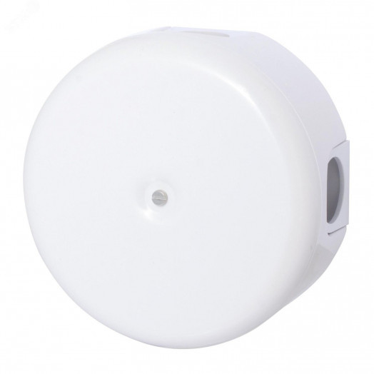 Распределительная коробка 110мм, пластик, цвет белый (4 кабельных ввода в комплекте)