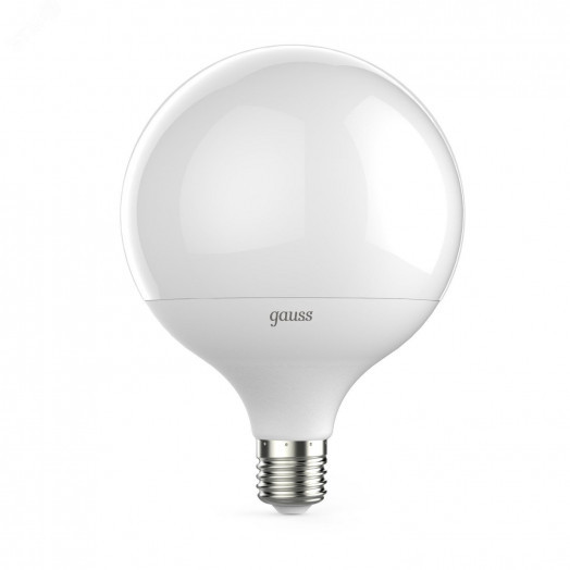 Лампа светодиодная LED 22 Вт 1900 лм 4100К шар G125 нейтральный E27 AC 220В Black Gauss