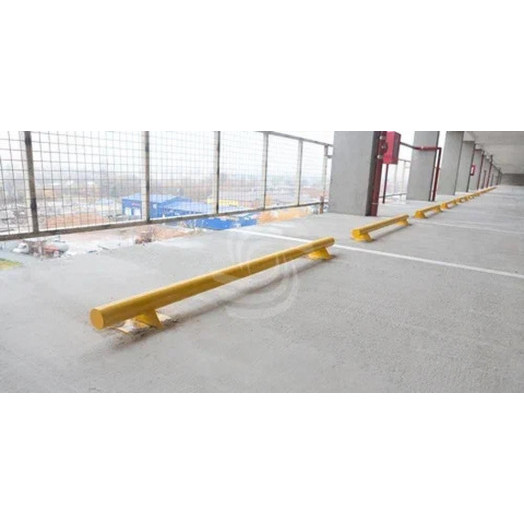 Колесоотбойник металлический КМ-2П-76.2000-3,0 (желтый)