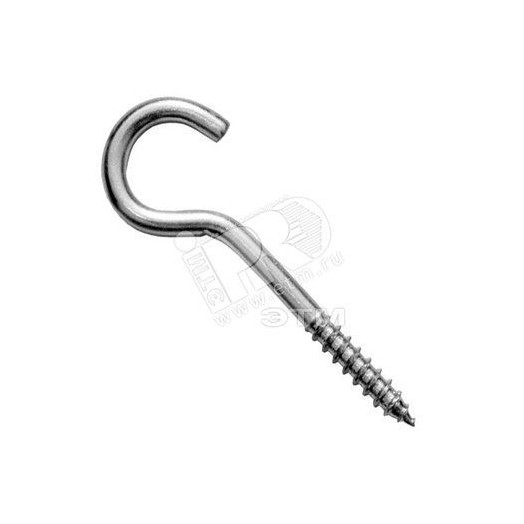 Шуруп-полукольцо 6х80 (1шт) - пакет