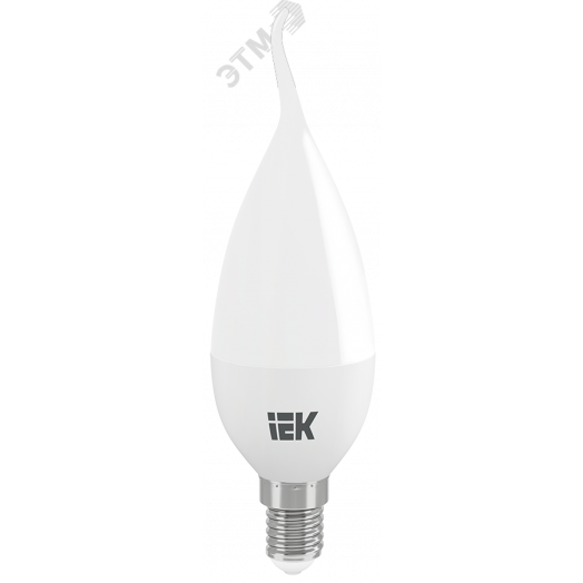 Лампа светодиодная CB35 свеча на ветру 7Вт 230В 4000К E14 IEK