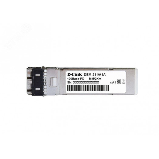 Модуль SFP 1хLC, 100 Мб/с, 1310 нм, до 2 км