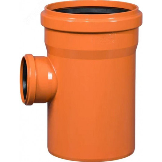 Тройник наружной канализации 87 град. 500х160