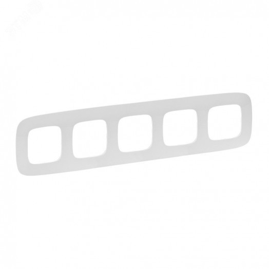 Valena ALLURE Рамка 5 постов жемчуг универсальная