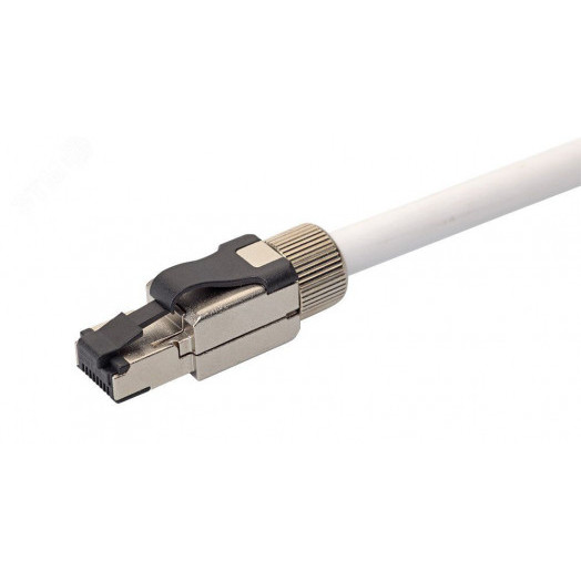 Патч-корд CAT8.1 S/FTP LSZH Белый 2м