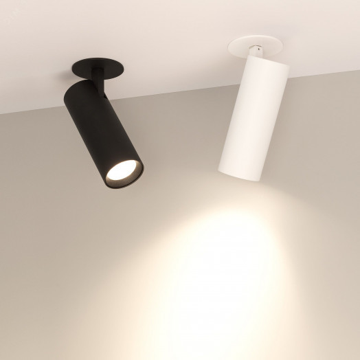 Светильник LGD-LUMOS-R55-16W Warm3000 (WH, 25 deg, 230V) (IP20 металл, 3 года)