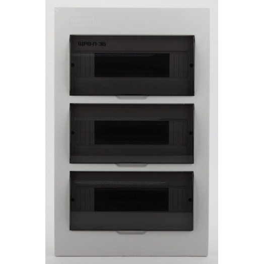 Бокс ЩРВ-П-36 модулей встр.пластик IP41 SIMPLE