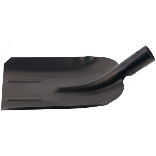 Лопата совковая без черенка, усиленная, с ребрами жесткости 225х270 мм