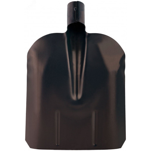 Лопата совковая без черенка, усиленная, с ребрами жесткости 225х270 мм