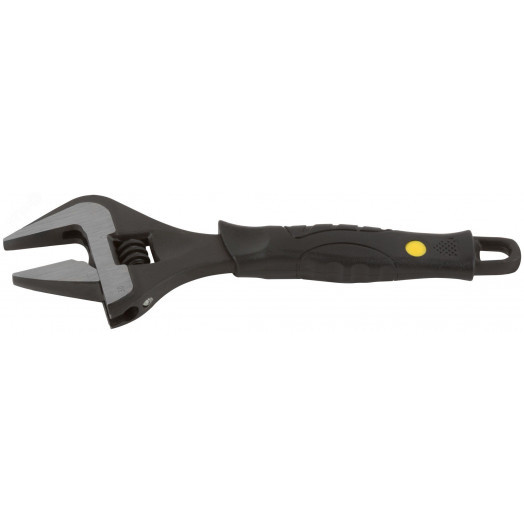 Ключ разводной ''Контур'', узкие губки, шкала, экстра увеличенный захват, ПВХ накладка на ручку 200 мм (39 мм)