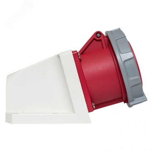 Розетка стационарная наружная 1252 3Р+РЕ+N 32А 380В IP67 PROxima