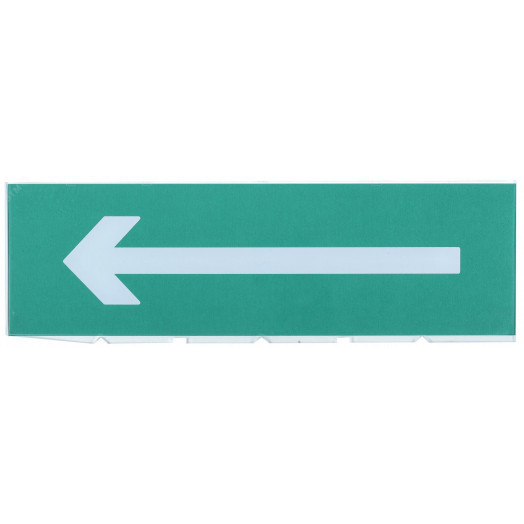 Сменное табло ''Направление к эвакуационному выходу налево'' для оповещателей охранно-пожарных световых Т IEK