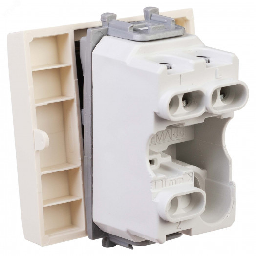 Avanti Выключатель ''Ванильная дымка'', 16A, 2 модульный