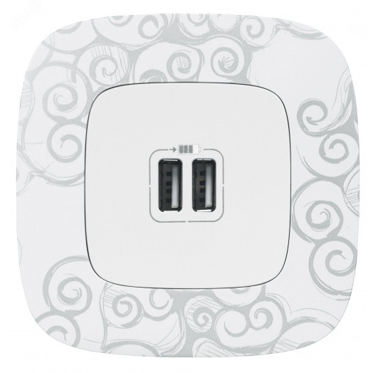 Valena ALLURE Рамка 1 пост Нарцисс хром универсальная