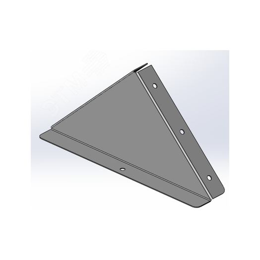 Заглушка к двускатной крышки 200 цинк ламель      (аналог гор.цинк)