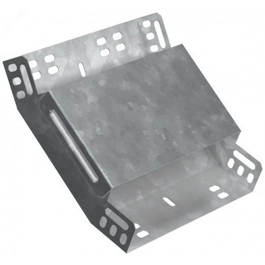 Поворот на 45град. вертикальный внутренний 100х600 горячеоцинкованный