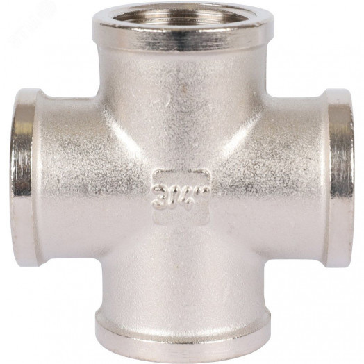 Крестовина ВВ 3/4' никелированная