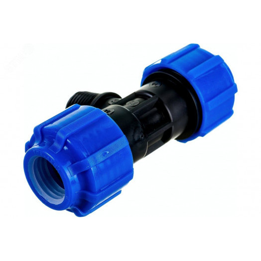 Тройник ПНД компрессионный НР 20x3/4'x20