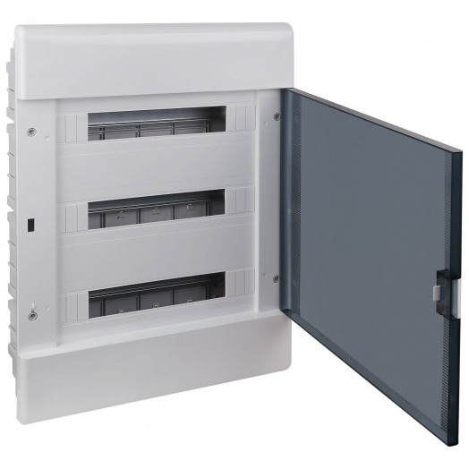 Щит распределительный встраиваемый на 54 модуля с дверцей белый IP41 (ЩРв-П-54)