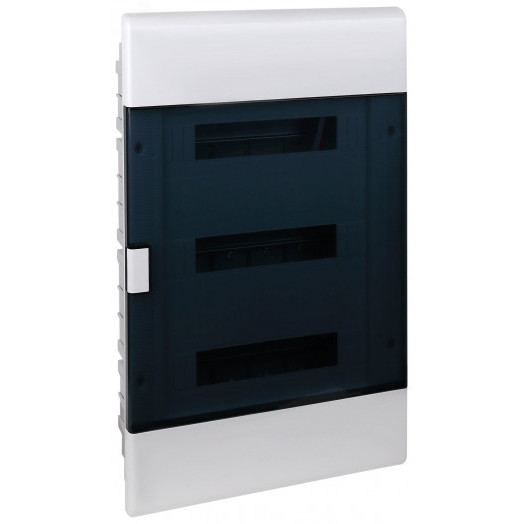 Щит распределительный встраиваемый на 54 модуля с дверцей белый IP41 (ЩРв-П-54)