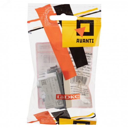 Avanti Выключатель ''Ванильная дымка'', 16A, 1 модульный