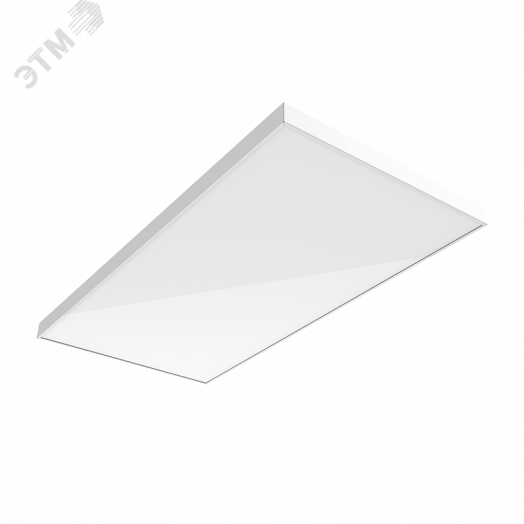 Светильник светодиодный VARTON E300 2.0 для образовательных учреждений 70 Вт CRI90 4000 K встраиваемый/накладной 1195х595х50 мм IP40 с опаловым рассеивателем