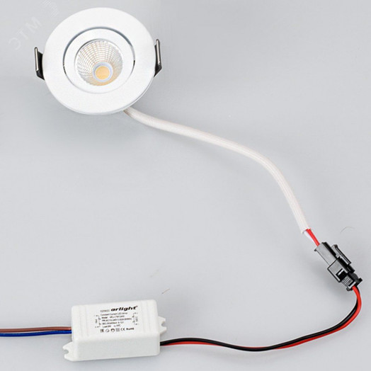 Светильник светодиодный LTM-R50WH 5W White 25deg (ARL, IP40 металл, 3 года)