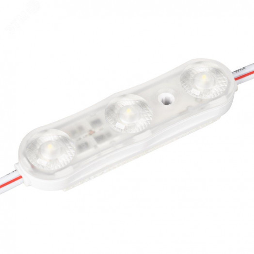 Модуль герметичный ARL-ORION-R10-12V Cool (2835, 3 LED, 170 deg) (ARL, Закрытый)