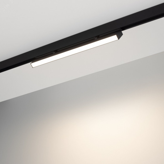 Светильник MAG-FLAT-FOLD-25-S400-12W Day4000 (BK, 100 deg, 24V) (IP20 металл, 3 года)